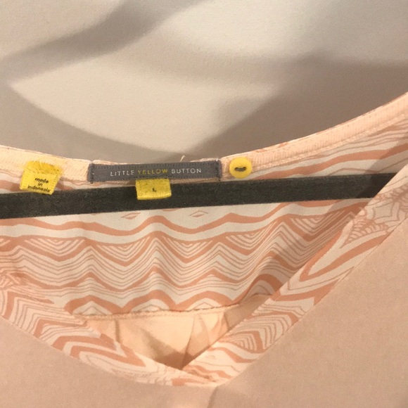 Anthropologie pink flowing tunic - Picture 3 of 3